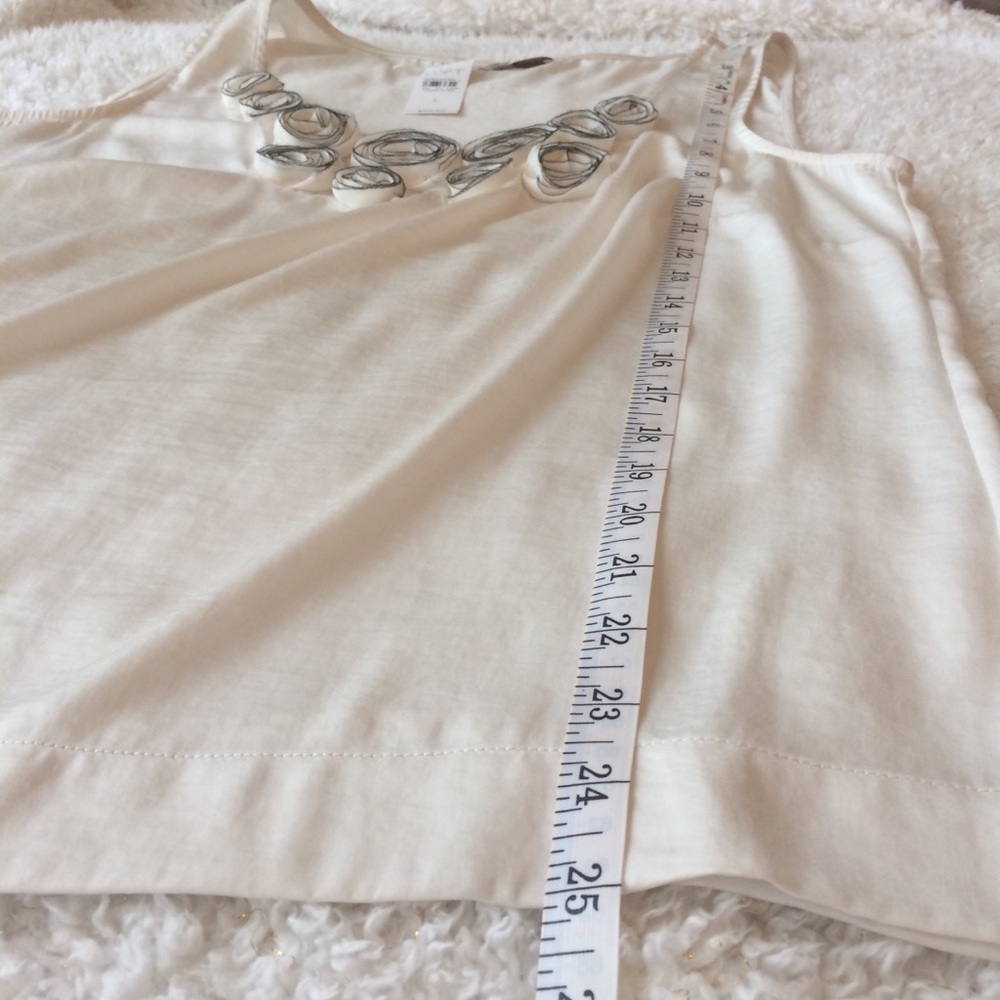 Loft blouse camisole sleeveless top chiffon cami - Picture 5 of 8